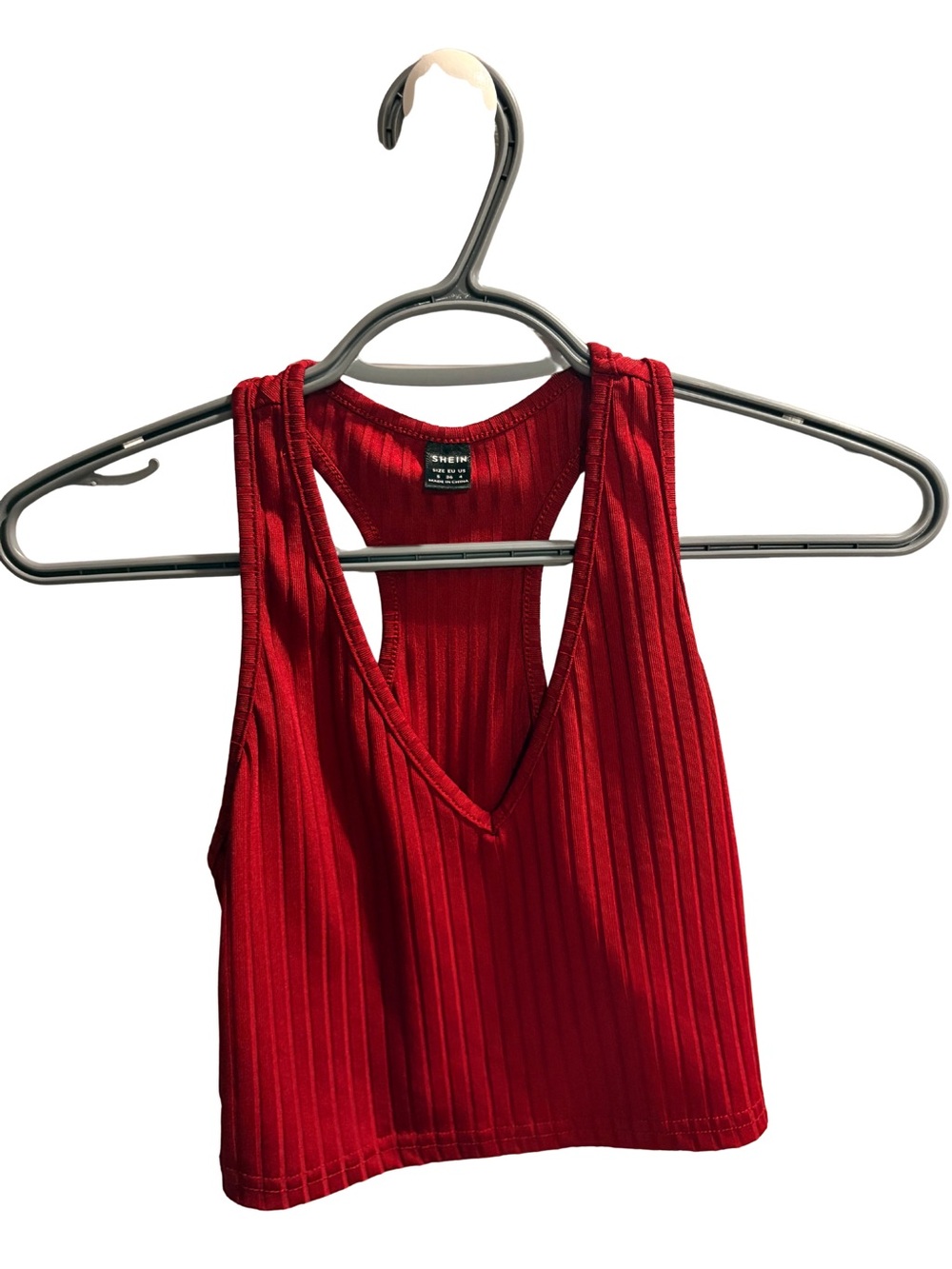 Two Shein racerback tops